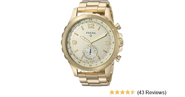 fossil q nate gold
