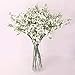 WinnsFlora 10 Branches (Pcs) Gypsophila Baby Breath Artificial Flower Bouquet, Approx. 900 Beautiful White Flowers for Wedding Bridal Party Home Floral Arrangement Decor