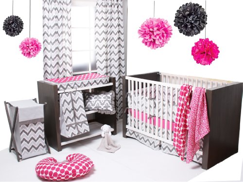 Ikat Grey Dots 2 pc Muslin Crib Sheets