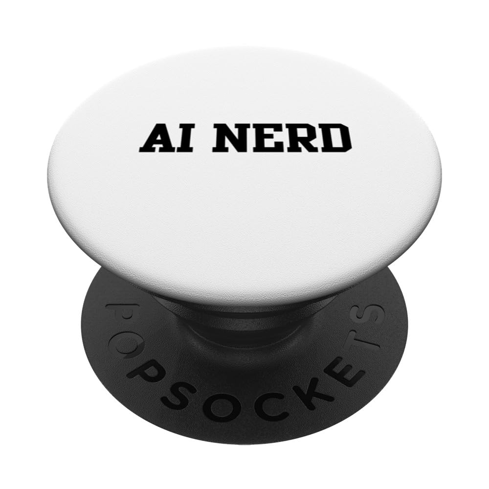 AI Nerd Artificial Intelligence PopSockets Swappable PopGrip