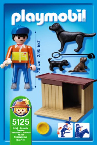 PLAYMOBIL 5125 - Hofhund mit Welpen – Bild 4