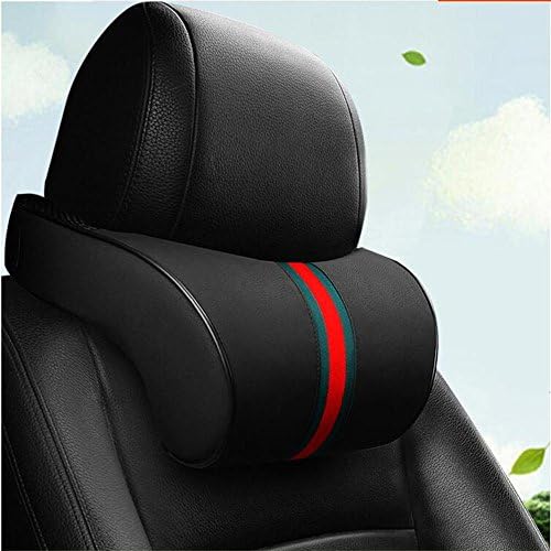 GUO Car travel adjustable neck pillow pillow four seasons comfortable breathable car travel headrest (1)