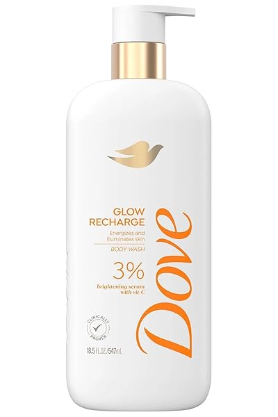 DOVE SERUM BODY WASH GLOW RECHARGE ILLUMINATES &...