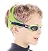 Hurdilen Frogglez New Explorerz Jr. Kids Swimming Goggles with Custom Fit Neoprene Strap, Comfort First Design, Unisex (Greenz)