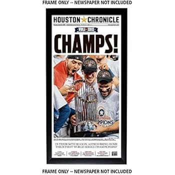 Houston Chronicle Newspaper Frame
