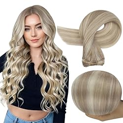 Full Shine 22 Inch Weft Hair Extensions Human Hair