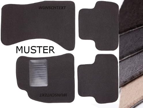 Floor Mats for Mitsubishi Pajero II 91-99 Velour Car Carpet Mats Moto Premium