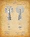 Original Wine Patent Art Prints - Set of Four Photos (8x10) Unframed - Makes a Great Winery or Wine Cellar Decor and Gift Under $20 for Wine Lovers