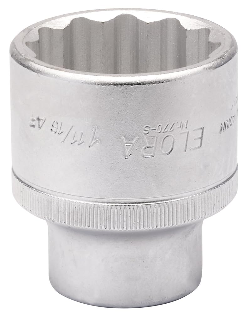 Draper 583 Elora Bi-Hexagon Socket, 3/4" Square Drive, 1.11/16" AF