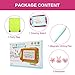 Wellchild Magnetic Drawing Board for Toddlers,Travel Size Toddlers Toys Colorful Erasable with One Carry Bag Magnet Pen and Three Stampers (XB009)