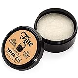 Mr Fine Snake Bite Shave Soap Tub - Triple Milled Tallow Shaving Soap Puck For Men - A Wet Shavers Favorite