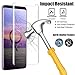 Galaxy S9 Plus Screen Protector,EcoPestuGo [2 Pack] [Anti-Scratch] [High Definition] [Bubble Free] [Anti-Fingerprint] Tempered Glass Screen Protector for Samsung Galaxy S9 Plus