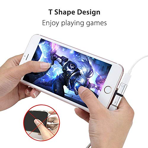 image for Hamdol Headphone Adapter for iPhone X/XS/XS MAX/XR/8/ 8Plus/ 7/7 Plus 