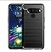 LG V50 ThinQ Case, LG V50 Case, E-outfit Slim Soft TPU Protective Rubber Bumper Case Cover for LG V50 ThinQ Phone (Black)