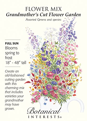 Grandmother's Cut Flower Garden Seed Mix - 3 grams