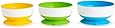 Munchkin 49003 Three Stay Put Suction Bowl, 3-Pack