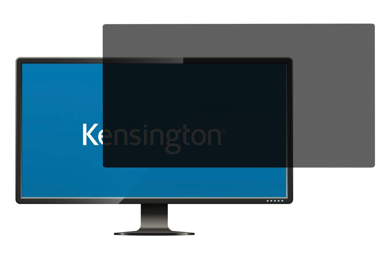 Kensington Monitor Screen Privacy Filter 27 inch, 16: 9, LG, ViewSonic, Samsung - Limits Viewing Angle Supporting GDPR compliance, Reduced blue light via Anti-glare coating