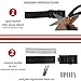 Men's Genuine Leather Belt- Ratchet Black Dress Belt for Men with Automatic Buckle. (Up to Size 46, Black With Buckle #03)