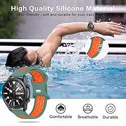 Geageaus 22mm Bands Replacement for Samsung Galaxy