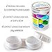 Contact Lens Cases - 12 Contact Case Value Pack, Bulk 1 Year Supply in a Convenient Storage Container, FDA Approved, Safe-Eco Friendly Premium Cases- by Vizn Pro