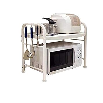 ACZZ Soporte Multifuncional Blanco para Horno de Microondas de 2 ...