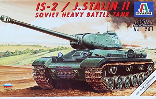 Italeri 1:35 IS-2 J.Stalin II Soviet Heavy Battle Tank Plastic Model Kit #281