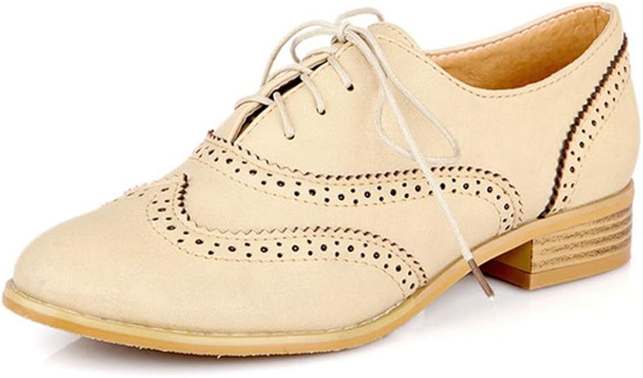 Women�s Classic Flat Saddle Oxford Shoes