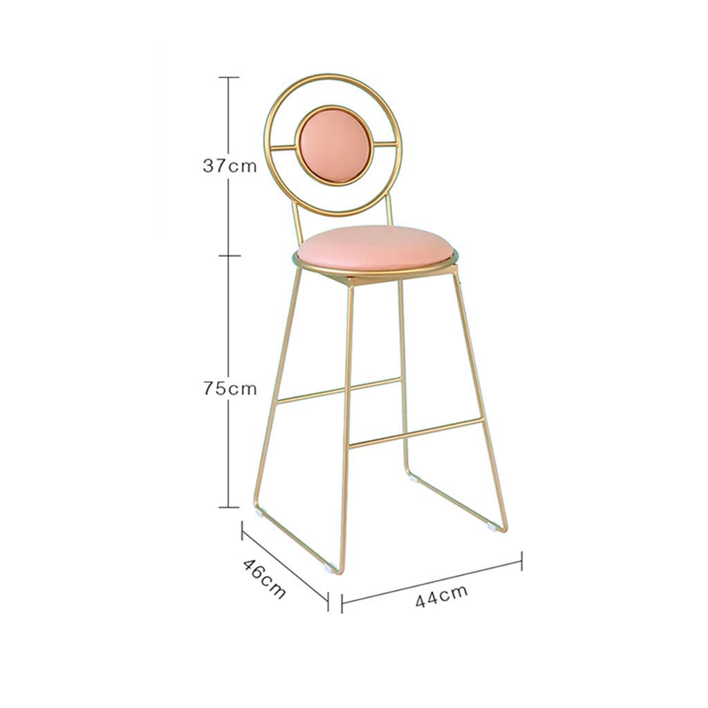 Amazon Com Bar Furniture Stool Iron Bar Stool High Chair