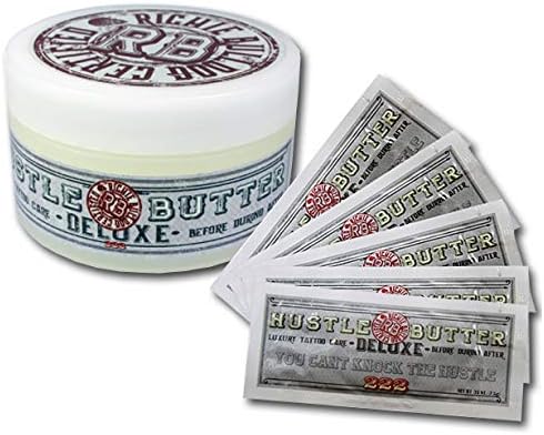 Hustle Butter Deluxe Tattoo Aftercare Skin Healing 10 x 7.5g Sachets