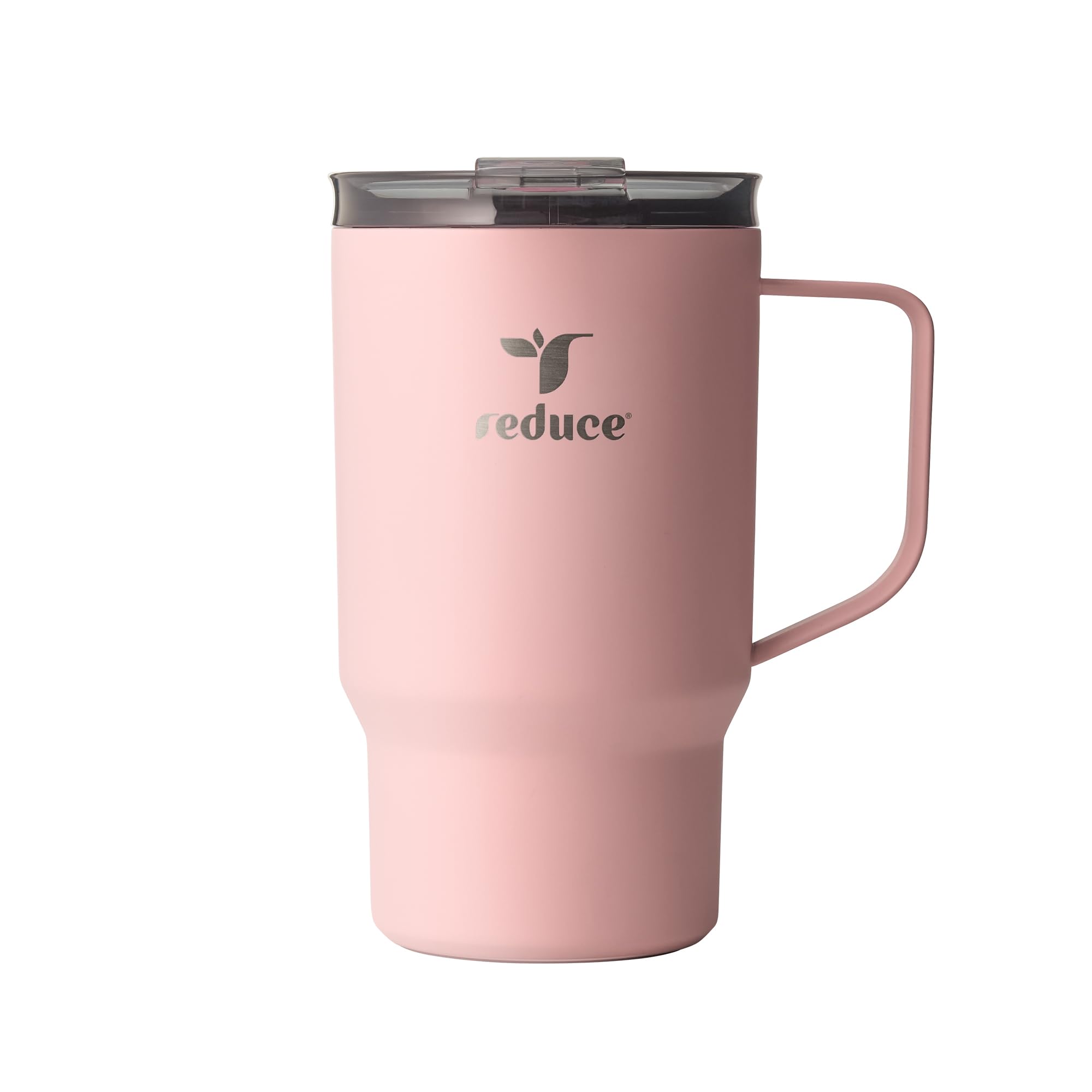 Photo 1 of ****STOCK PHOTO REFERENCE ONLY***
MISSING LID*******
REDUCE 18 oz Hot1 Stainless Steel Insulated Mug with Temperature Adjusting Lid - Dual-Wall Vacuum, Cupholder Friendly - Keeps Drinks Hot for 6 Hours - Ideal for Coffee, Tea & Other - Pink Salt