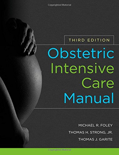 OBSTETRIC INTENSIVE CARE MANUAL