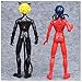 6Pcs Miraculous Ladybug Action Figure Tikki Noir Cat Plagg Adrien Toy Set Gift