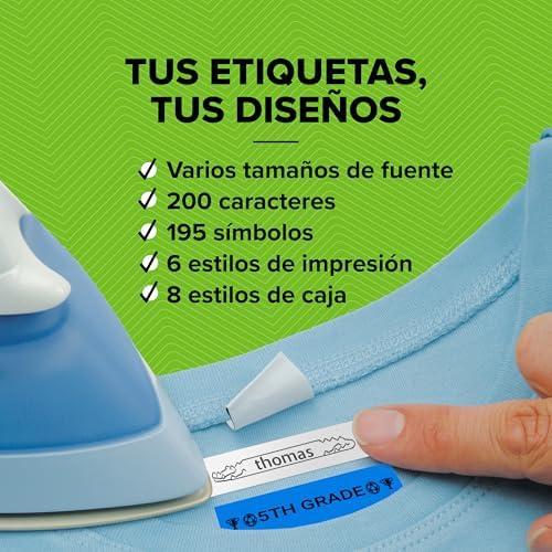 LetraTag LT-100H etiquetadora | Impresora de etiquetas portátil | Teclado ABC / Pantalla LCD de 13 caracteres | Perfecta para la oficina o para el hogar
