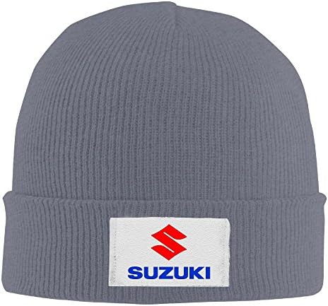 OYOLOY Suzuki Motorcycle Logo Knit Cap Woolen Hat For Unisex Asphalt