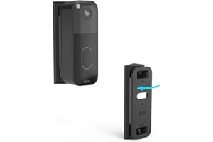 Adjustable 0-45 Degree Angle Mount for Blink Video Doorbell Newest Model (Black)