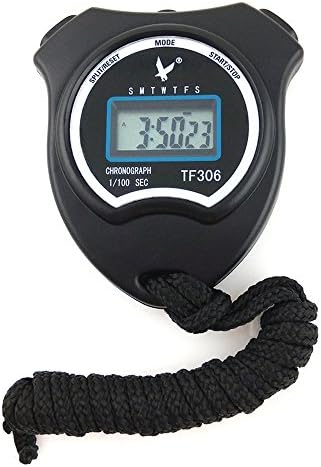 Onemax Digital Stopwatch Timer Chronograph with Countdown Timer Alarm Date Function Professional for Coaches, Runners and Athletes