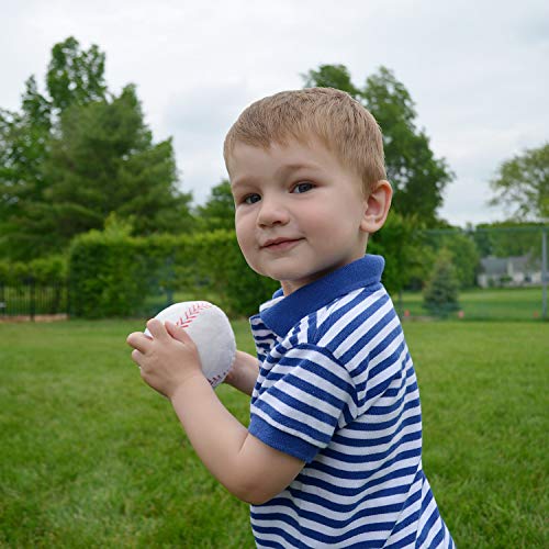 image for CatchStar Baseball Plush Fluffy Plush Baseball Toy Durable Stuffed Bas