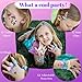 Birthday Supplies Cupcake Topper Plates Cups Tattoos Napkins Purple Balloon with Under Sea Themed Little Pool | Serve – 12