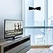 GET TV Antenna 50 Miles Amplified HDTV Antenna Indoor with Amplifier Signal Booster USB Power Supply with 9.8ft Coaxial Cable-Black
