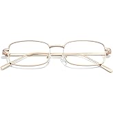 SODQW Bayonetta Glasses Office-Siren Rectangle Blue Light Blocking Eyewear Fashion Fake Rectangle Frame for Women