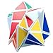 3x3x3 YJ Axis Cube White 3x3 Axel Cube Shape Mod Twisty Puzzle Cube Toy by Y&J