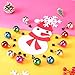 Beard Ornaments, 12pc Colorful Beard Ornaments Christmas Facial Hair Baubles Clips for Men Holiday Decoration