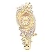 Womens Quartz Bangle Wrist Watch Lady Crystal Jewelry Bracelet Watches