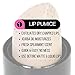 Lip Scrub Exfoliator Pumice Stick - Dry Chapped Lip Repair Polish, Natural Lip Care for Beautiful Lips; Paraben Free, Gluten Free, Cruelty Free