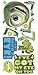 RoomMates RMK2011GM Monsters Inc. Mike Wazowski Giant Peel and Stick Wall Decals