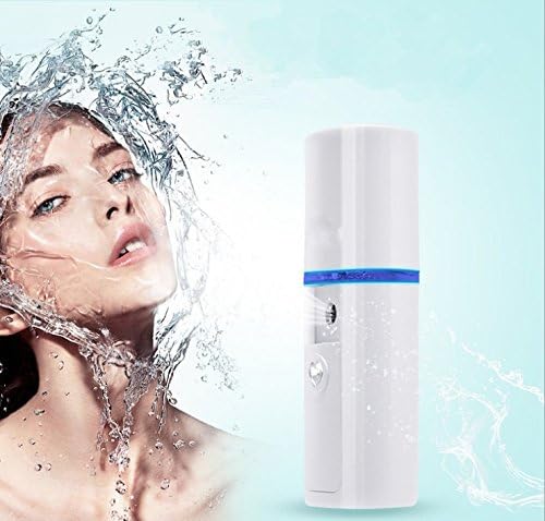 Nano Facial Steamer Mist Spray Eyelash Extensions Cleaning Pores Water SPA Moisturizing &amp; Hydrating Face Sprayer USB Rechargeable Mini Beauty Device
