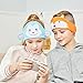 FIRIK Kids Headphones Volume Limited Soft Children Fleece Headband Size Adjustable Toddler Headphones Perfect for Travel, Home,School and Christmas Birthday Gift - Fox