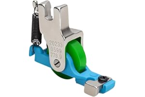 Invisible Zipper Foot for Industrial Sewing Machine - Replacement Presser Foot & Seam Guide Accessory