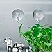 BBTO 63 mm Bathroom Kitchen Suction Cup Wall Hooks Hangers, 8 Pack