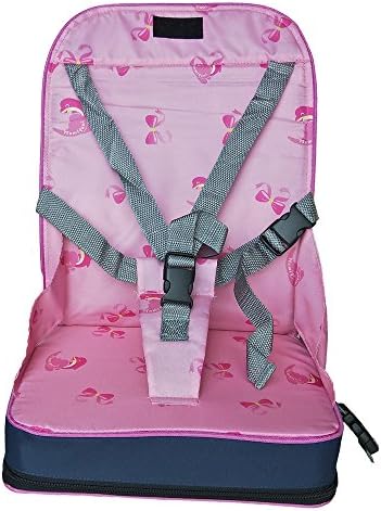 High Chair Booster Seats Increasing Cushion Pad Feeding Chair Booster &amp; Hook-On Seats (pink)